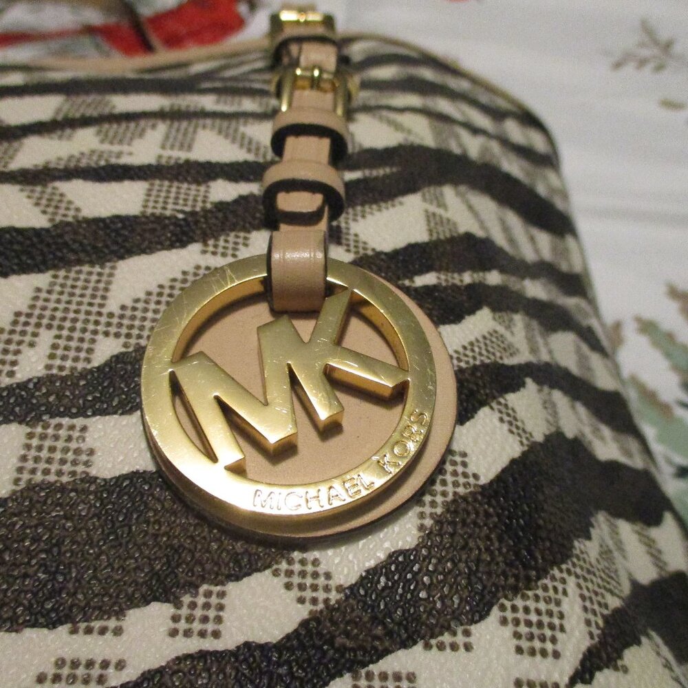 Authentic Michael Kors Zebra Print Purse - image 6
